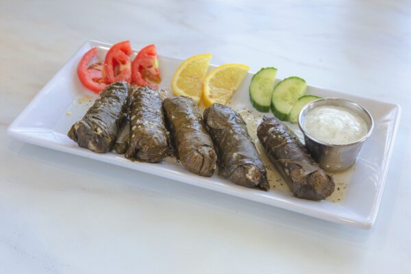 Meat Stuffed Grape Leaves (Dolmas)